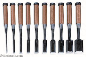 Nomi (Chisels) Products Made in Japan by Ikeda Tools Co., Ltd
