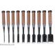 Japanese wood working tools including pull sawa, chisels, kitchen knives, pruning saws etc