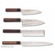 Hocho - Akifusa Japanese Knives (2) Description: We offer a broad range of Japanese kitchen knives. Thanks to the high art of Japanese blacksmithing, the aesthetics, cutting sharpness and edge life of these kitchen knives is unsurpassed. Our product selection ranges from the noble Japanese knife to the professional knives, art work and collectors' items.

We also design knives and have them OEM made. We welcome OEM inquiries as well.