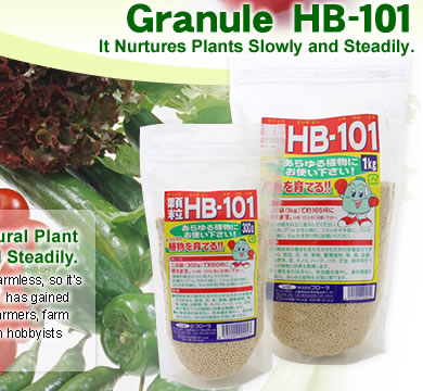 Plant Vitalizer (Granule HB-101) Products Made in Japan by Flora Co., Ltd.