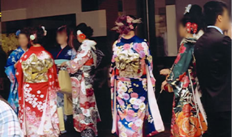 Kimono Dress Products Made in Japan by Habuki